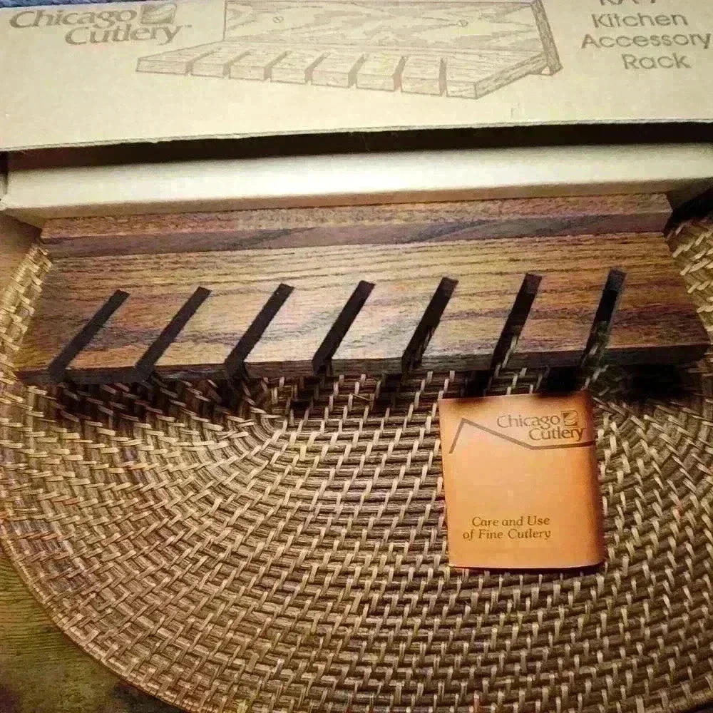 Chicago Cutlery‎ Kitchen Accessory Rack Wood KA-7